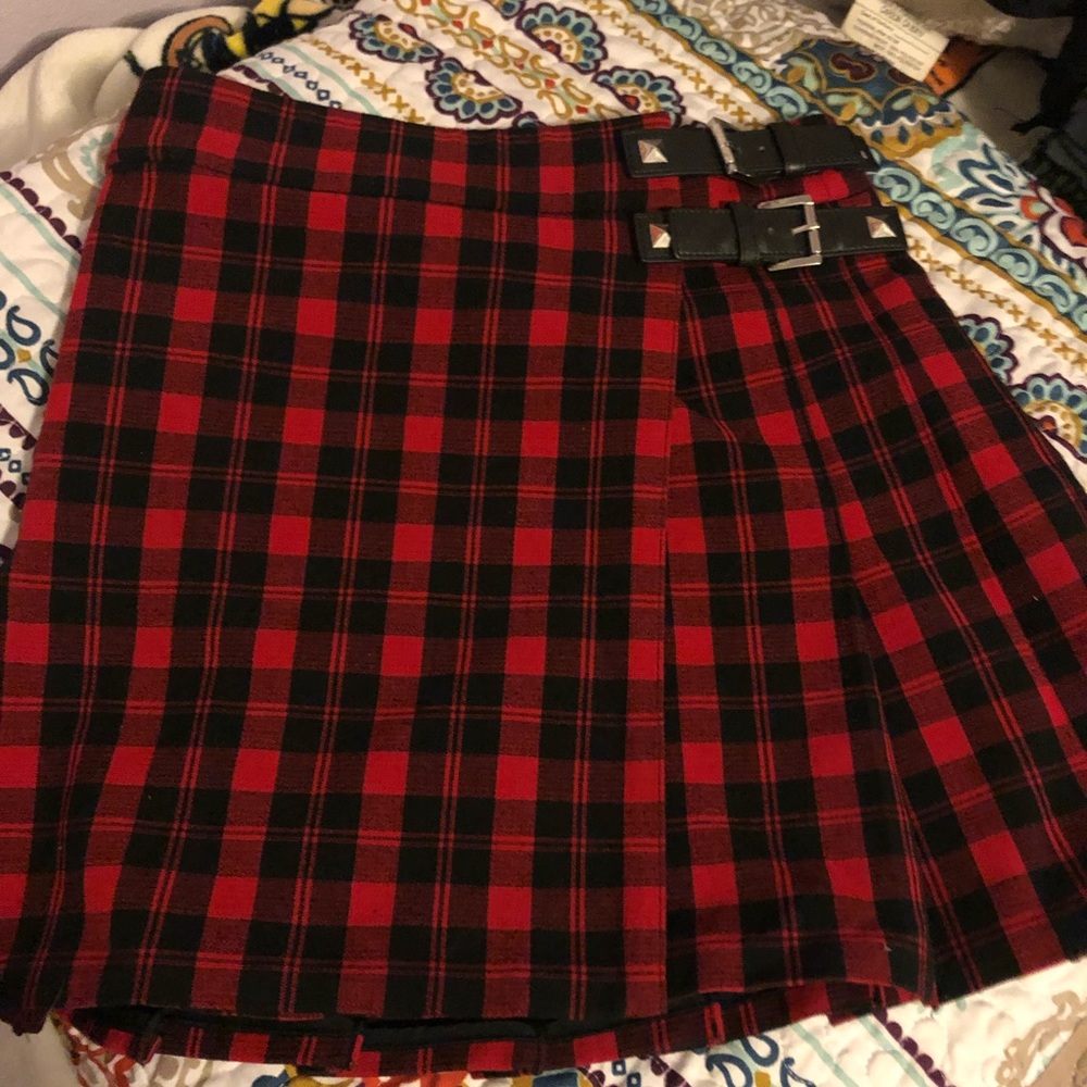 Michael kor plaid skirt